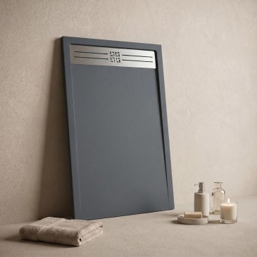Piatto Doccia NEXUS 3cm Marmoresina Grigio Scuro