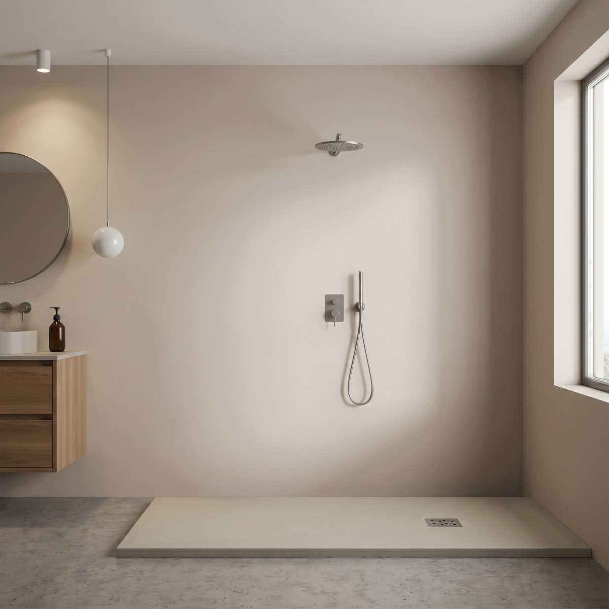 Piatto Doccia KRONOS 3cm Marmoresina Crema