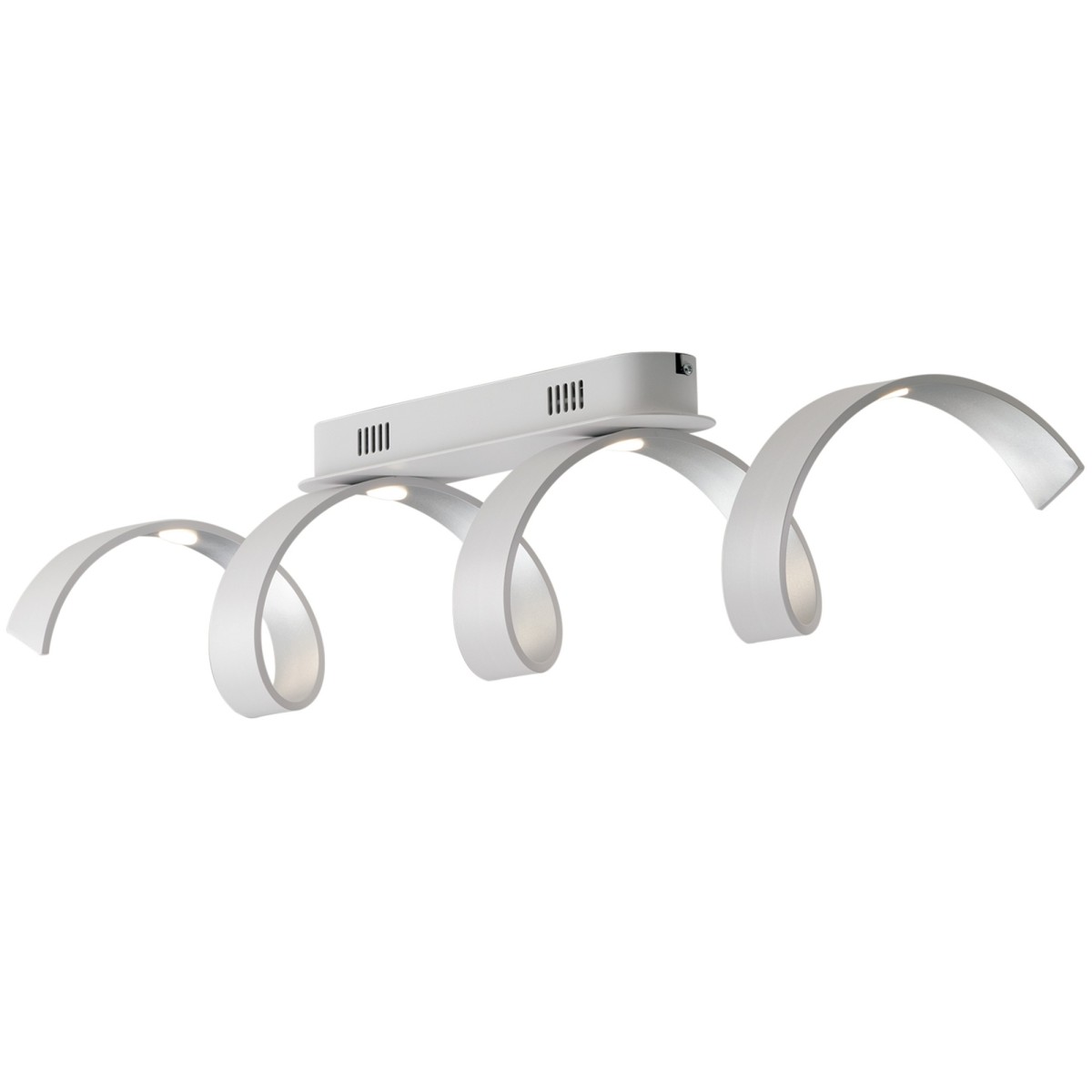SPIRAL 20W LED-Deckenleuchte, Weiß oder Schwarz |...