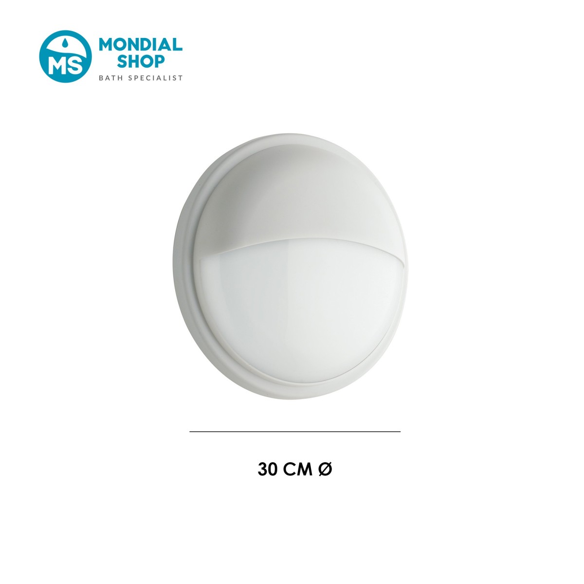 Applique murale LED 30 W avec cache-œil | Mondialshop