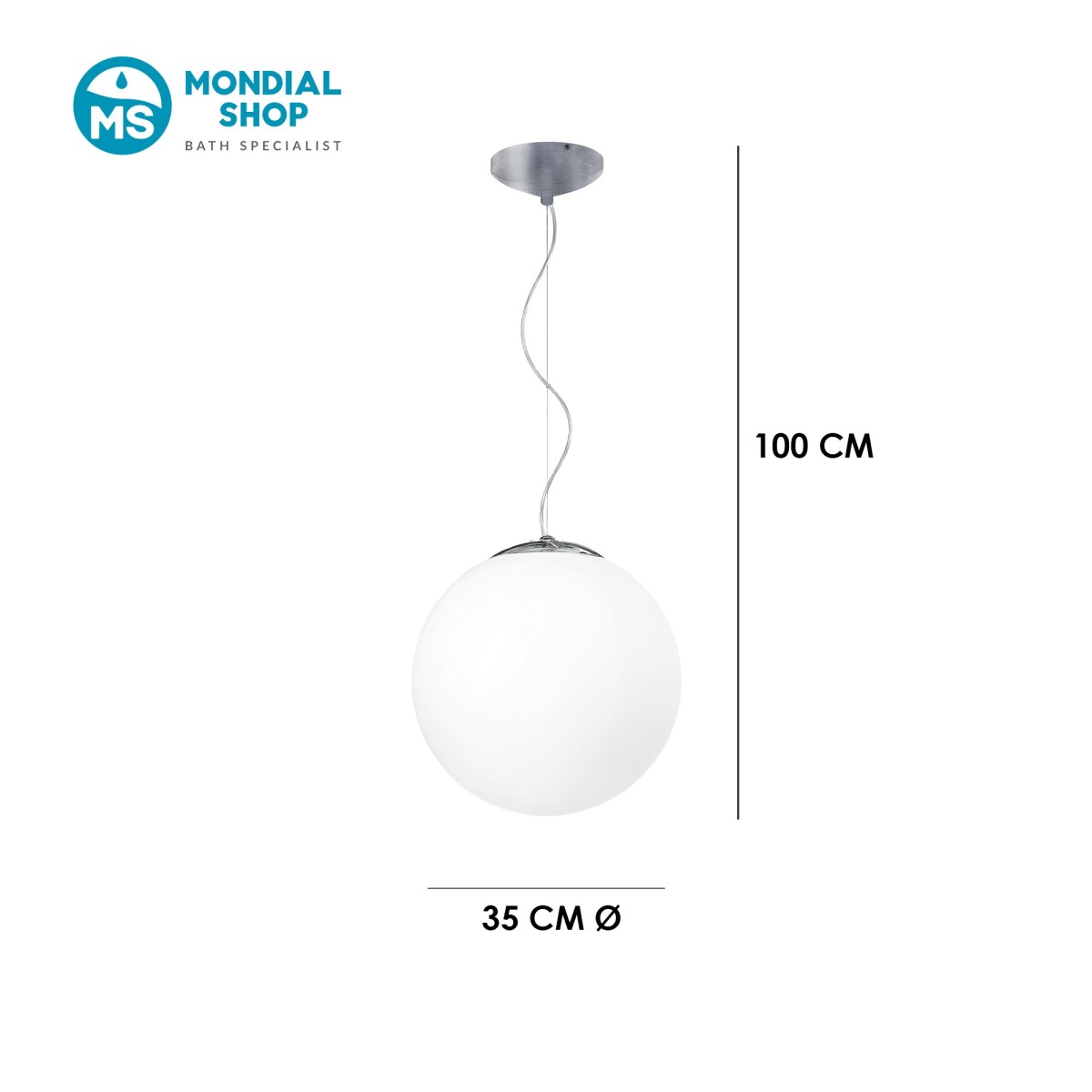 Scheda tecnica lampadario a sospensione ovale CITY