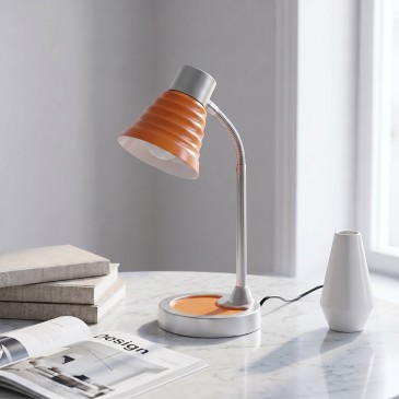 lampada moderna orientabile disponibile in 4 varianti, perfetta come punto luce direzionale per la camera da letto