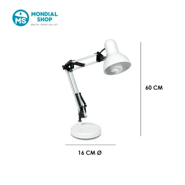 Lampe de bureau flexible E27 | Mondialshop