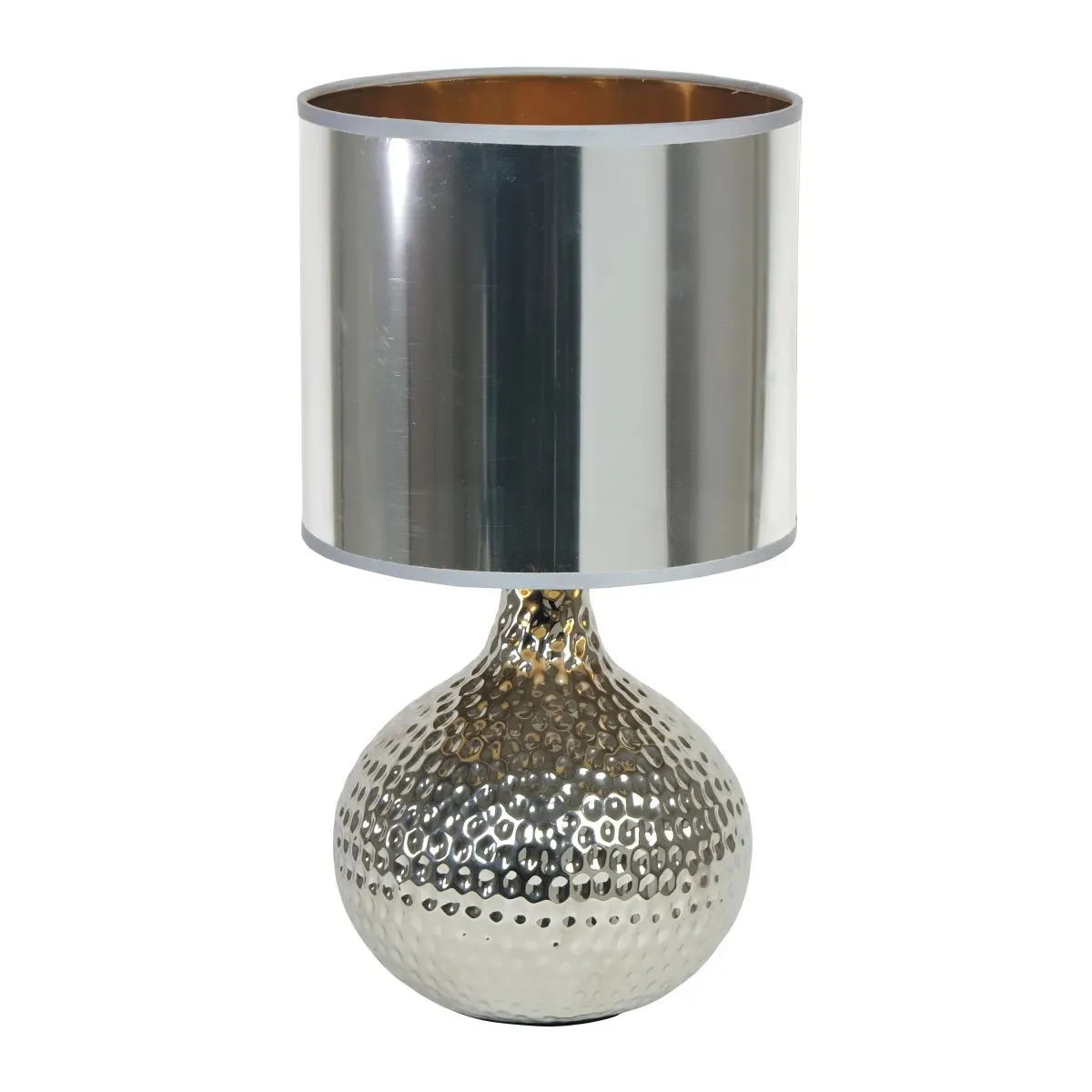 Lampenschirm aus Keramik, gold oder silber, E14 |...