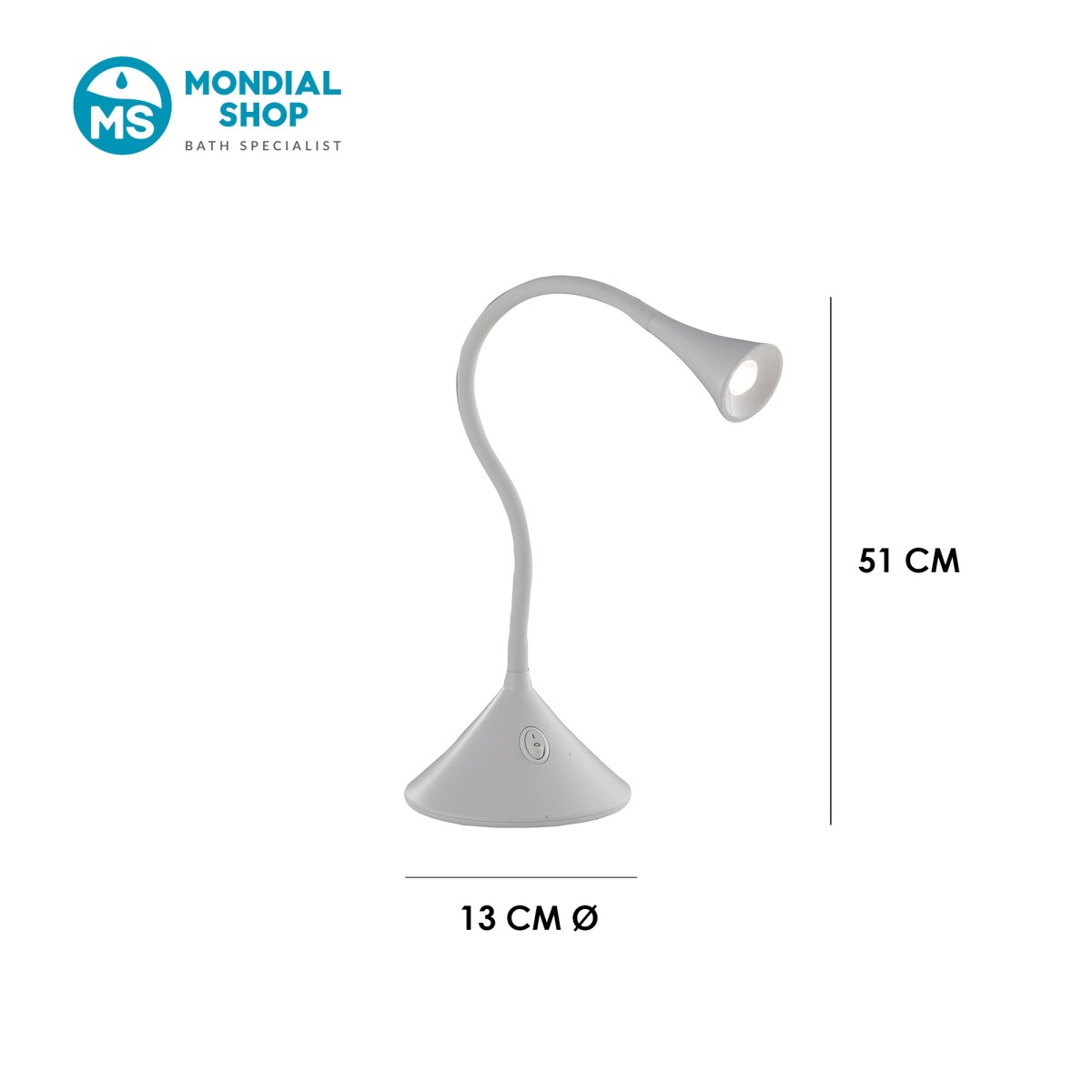 Flexible LED-Nachttischleuchte | Mondialshop