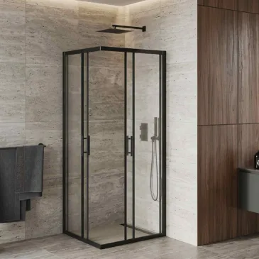Box doccia nero 80x80...