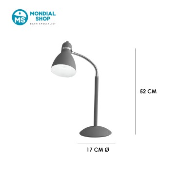 Lampe de bureau E27 réglable | Mondialshop