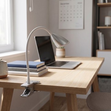lampada moderna a pinza LED, la soluzione perfetta per unire basso consumo energetico e massimo sfruttamento dello spazio