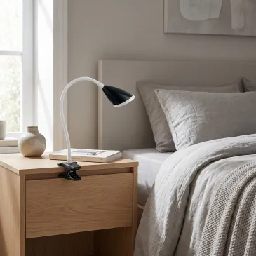 3,2-W-LED-Klemmleuchte, flexibel | Mondialshop