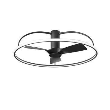 80-W-LED-Deckenleuchte mit Deckenventilator | Mondialshop