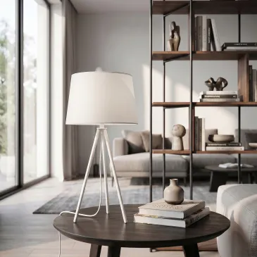 E27 Dreibein-Tischleuchte | Mondialshop