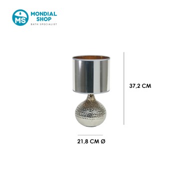 Scheda tecnica lumetto da tavolo moderno ed elegante PULSAR-L 35 argento
