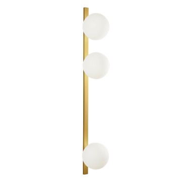 Applique a Muro Oro o Nero 3xE14 | Mondialshop