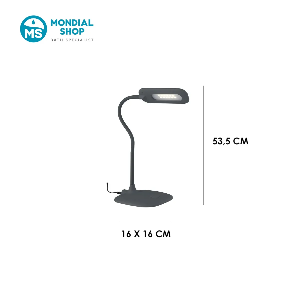 Flexible Touch-LED-Schreibtischlampe | Mondialshop