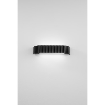 Applique LED 30W CCT Oro Bianco Nero | Mondialshop