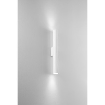 Applique da Parete 2xGU10 Oro Bianca Nera | Mondialshop