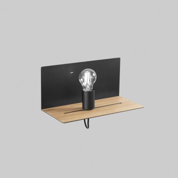 Applique con Mensola e Porta USB 2A | Mondialshop