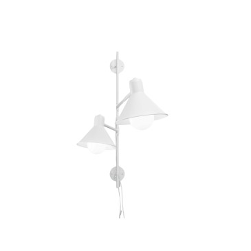 Applique murale réglable à 2 bras E27 | Mondialshop