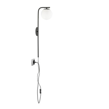 Moderne E14-Wandleuchte in Gold, Schwarz oder Weiß | Mondialshop