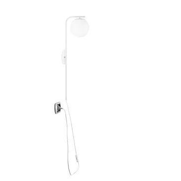 Applique murale moderne E14 dorée, noire ou blanche | Mondialshop