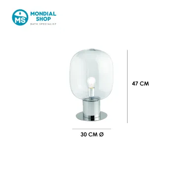 Scheda tecnica lampada dal design moderno FELLINI-L30 cromo
