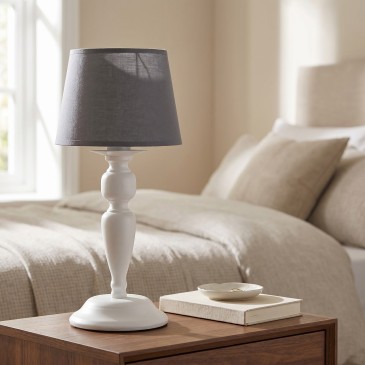 Lampe de table blanche...