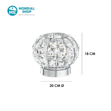 scheda tecnica lampada da comodino classica CONCERT-L