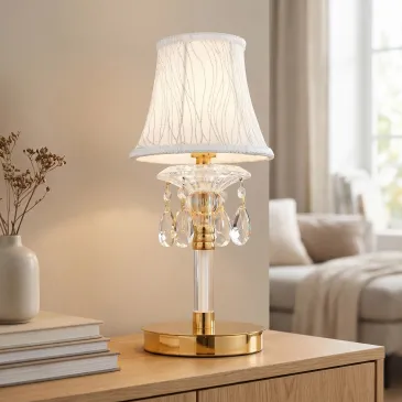 Goldlampe mit...