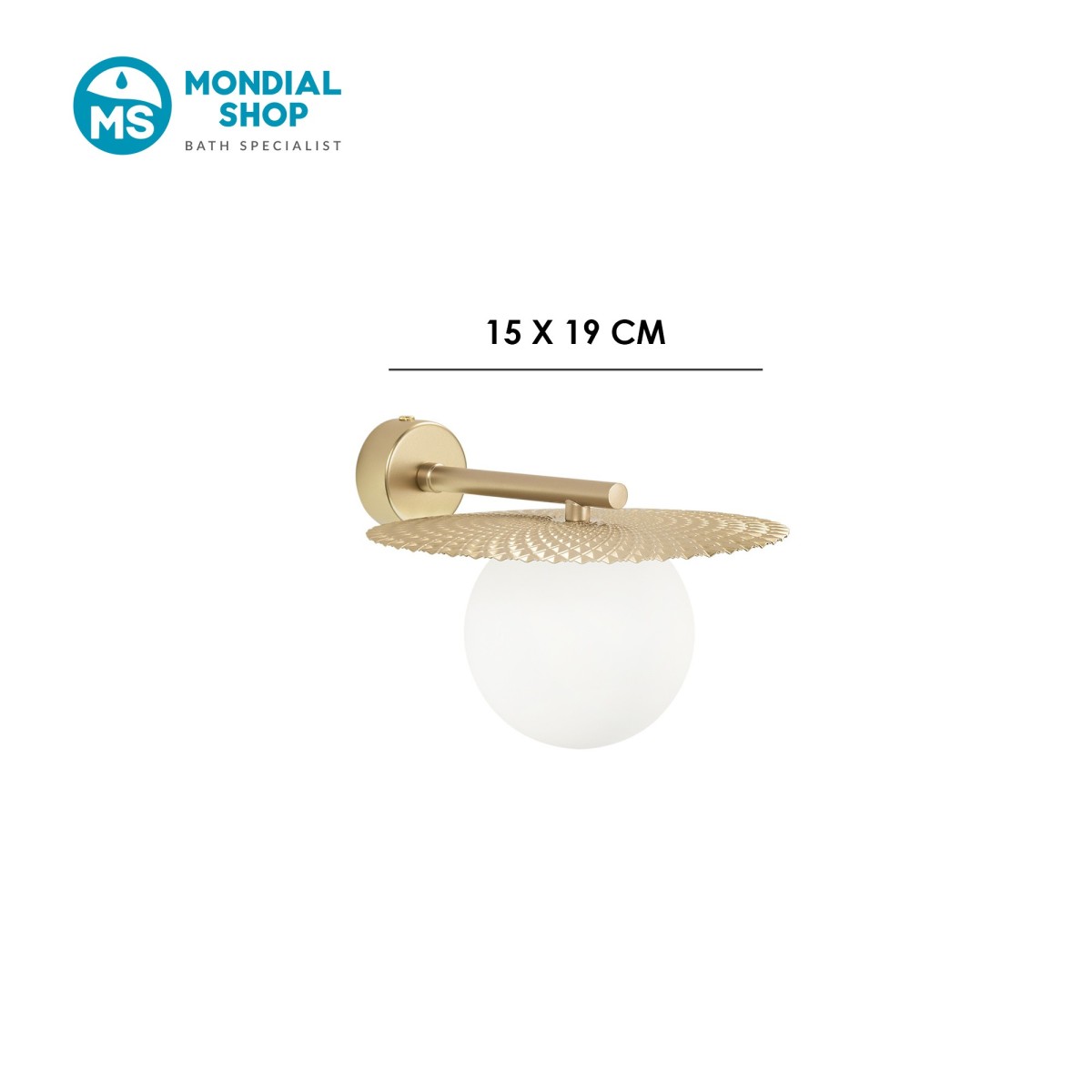 Scheda tecnica applique dal particolare design moderno...