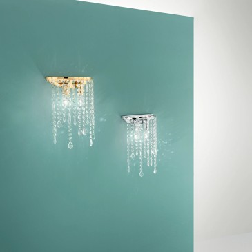 Applique Moderna 2XE14 Oro o Cromo | Mondialshop