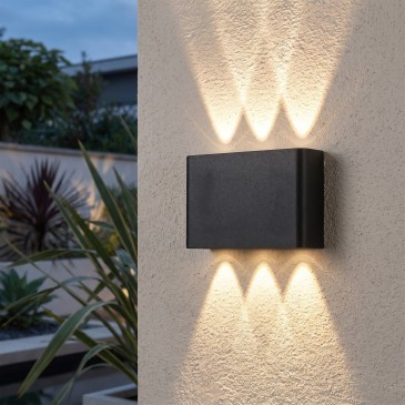 Applique Moderna LED Bianca o Nera