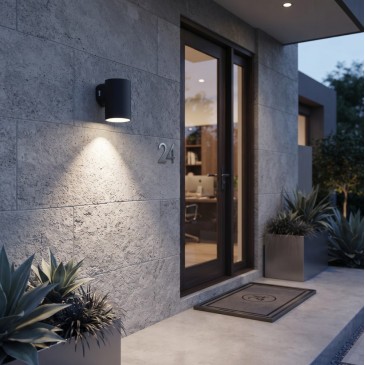 Moderne runde 8-W-LED-Wandleuchte | Mondialshop