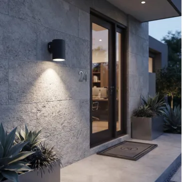Moderne runde 8-W-LED-Wandleuchte | Mondialshop