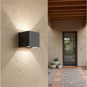 LED-Wandleuchte mit Dual-Emission in 4 Farben | Mondialshop
