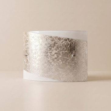 Moderne E27-Wandleuchte in Gold oder Silber | Mondialshop