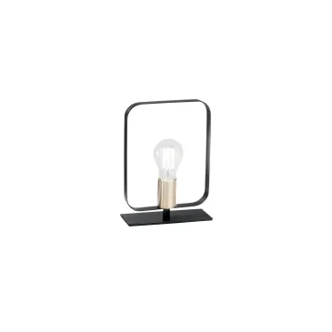 Lampada da Tavolo Bianca e Nickel | Mondialshop