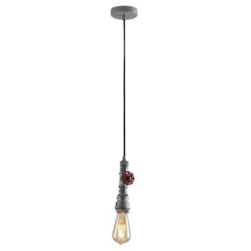 Rustikaler Vintage-Kronleuchter in Rost oder Zink | Mondialshop
