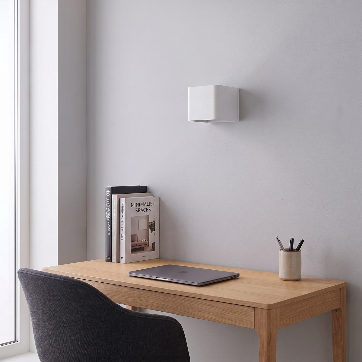 Cubic 6W weiße LED-Wandleuchte | Mondialshop