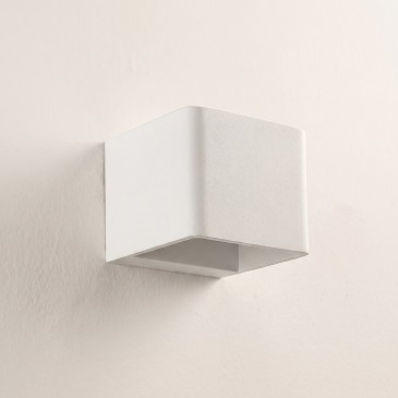 Applique Moderna LED Cubica 6W Bianca