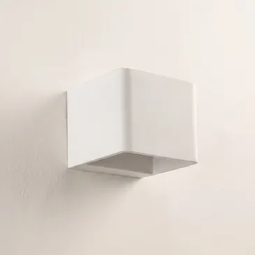 Applique Moderna LED Cubica 6W Bianca