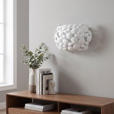 Applique murale 2xE14, blanche ou chromée | Mondialshop