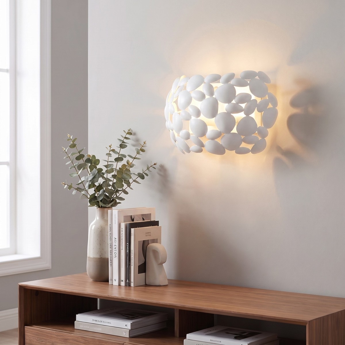 2xE14 Wandleuchte, Weiß oder Chrom | Mondialshop