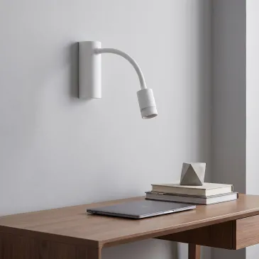 Applique Moderna LED Orientabile in Silicone In bianco