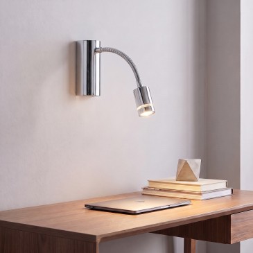 Applique murale LED en silicone réglable 3W | Mondialshop