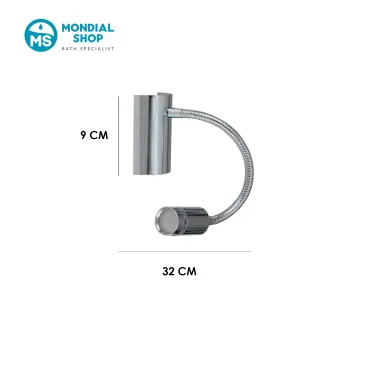 Applique murale LED en silicone réglable 3W | Mondialshop