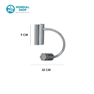 3W verstellbare Silikon-LED-Wandleuchte | Mondialshop