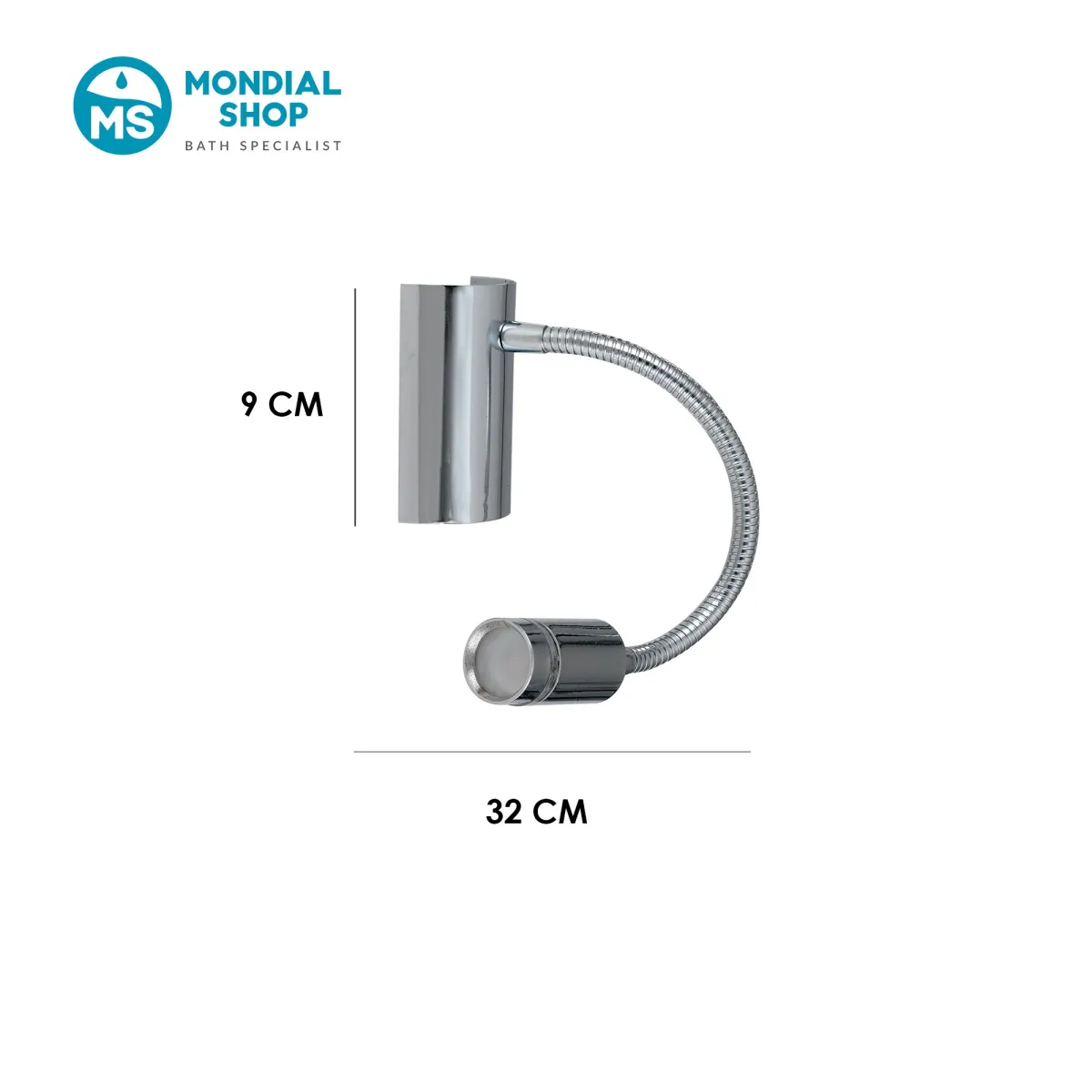 Applique murale LED en silicone réglable 3W | Mondialshop