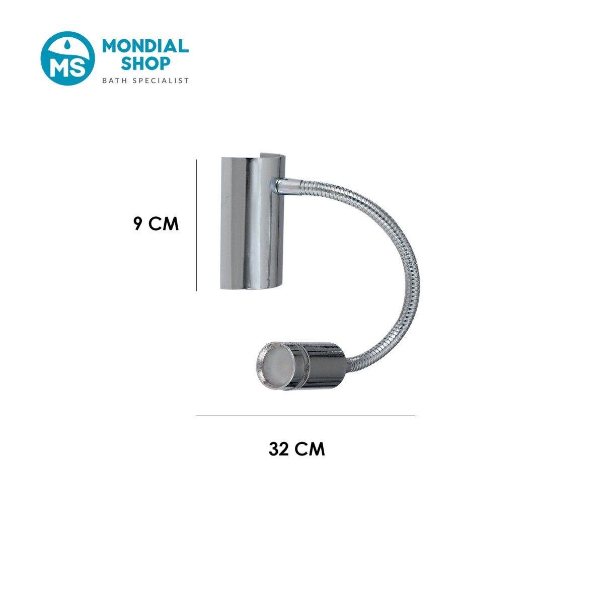 3W verstellbare Silikon-LED-Wandleuchte | Mondialshop