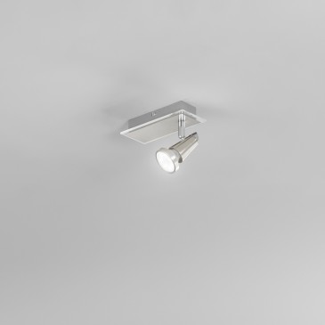 Einzelner Chrom-Spot mit Nickelrahmen | Mondialshop