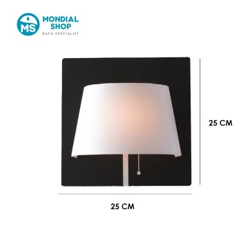 Moderne 6-W-LED-Wandleuchte, Weiß oder Schwarz | Mondialshop